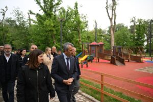 EDİRNE (AA) – TOKİ Başkanlığı tarafından Meriç Nehri kenarına yapılan,