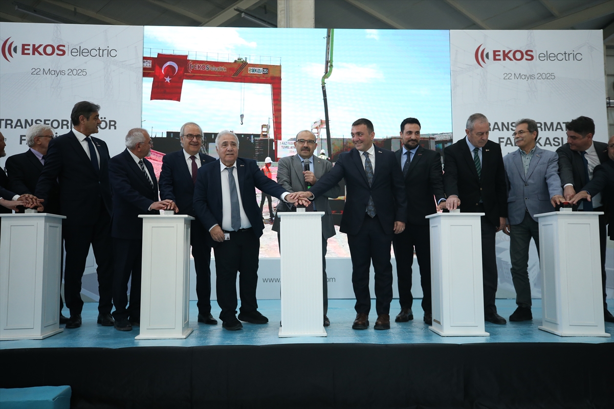 EKOS Elektrik 50 milyon dolarlık yatırımla Balıkesir'de yeni fabrikanın temelini attı
