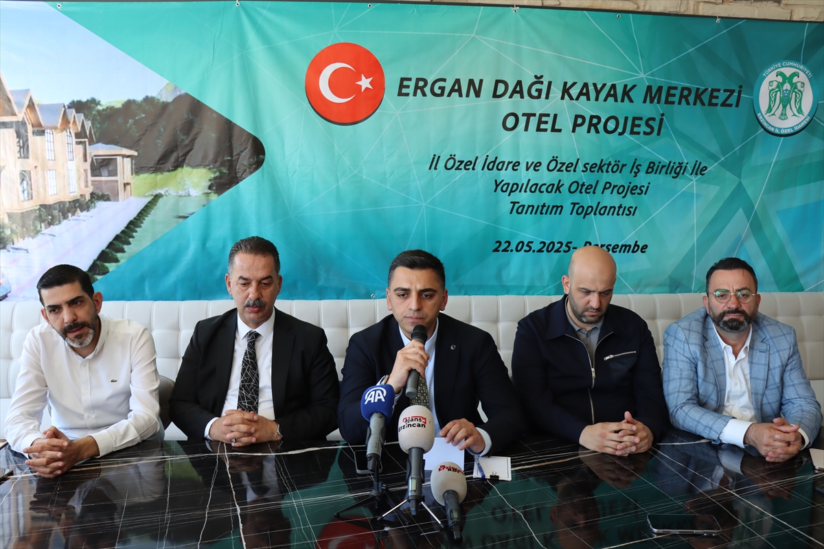 Erzincan'daki kayak merkezinin konaklama sorununu çözecek tesiste çalışmalar sürüyor