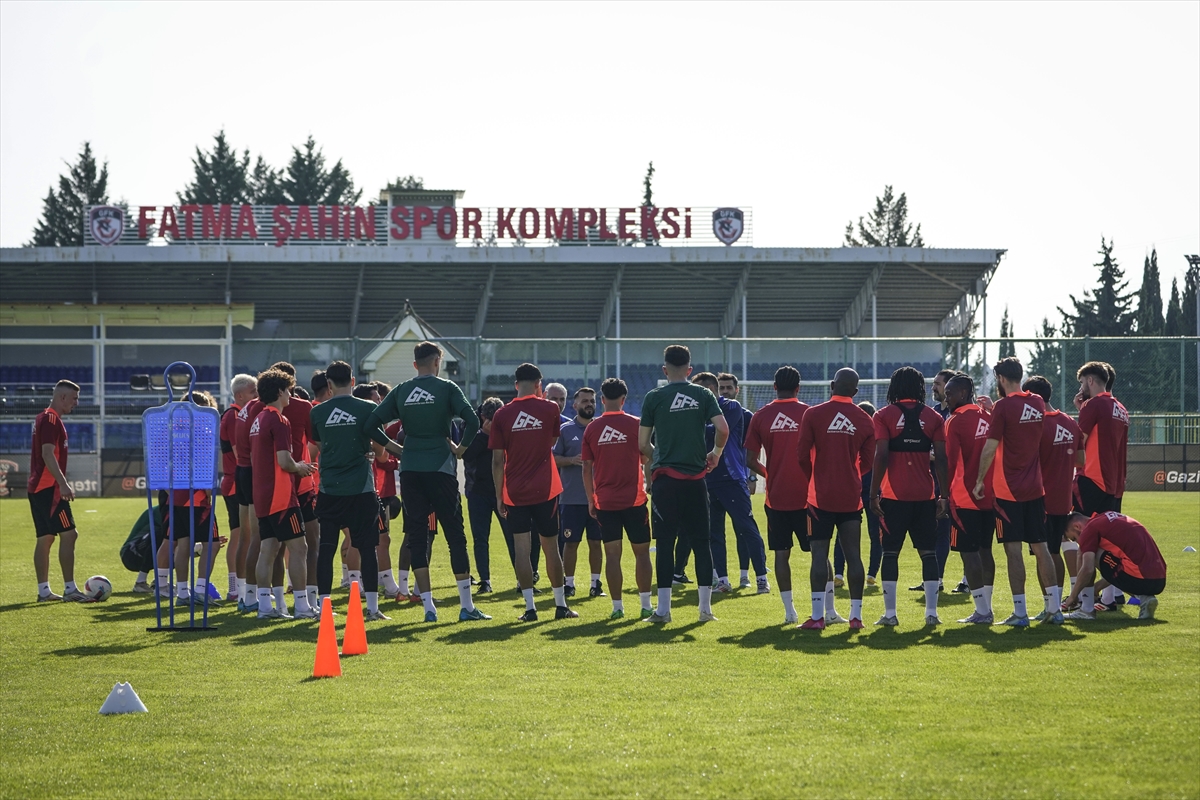 Gaziantep FK, Antalyaspor maçının hazırlıklarını devam etti