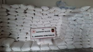 GAZİANTEP (AA) – Gaziantep'te 3 ton 570 kilogram sahte deterjan