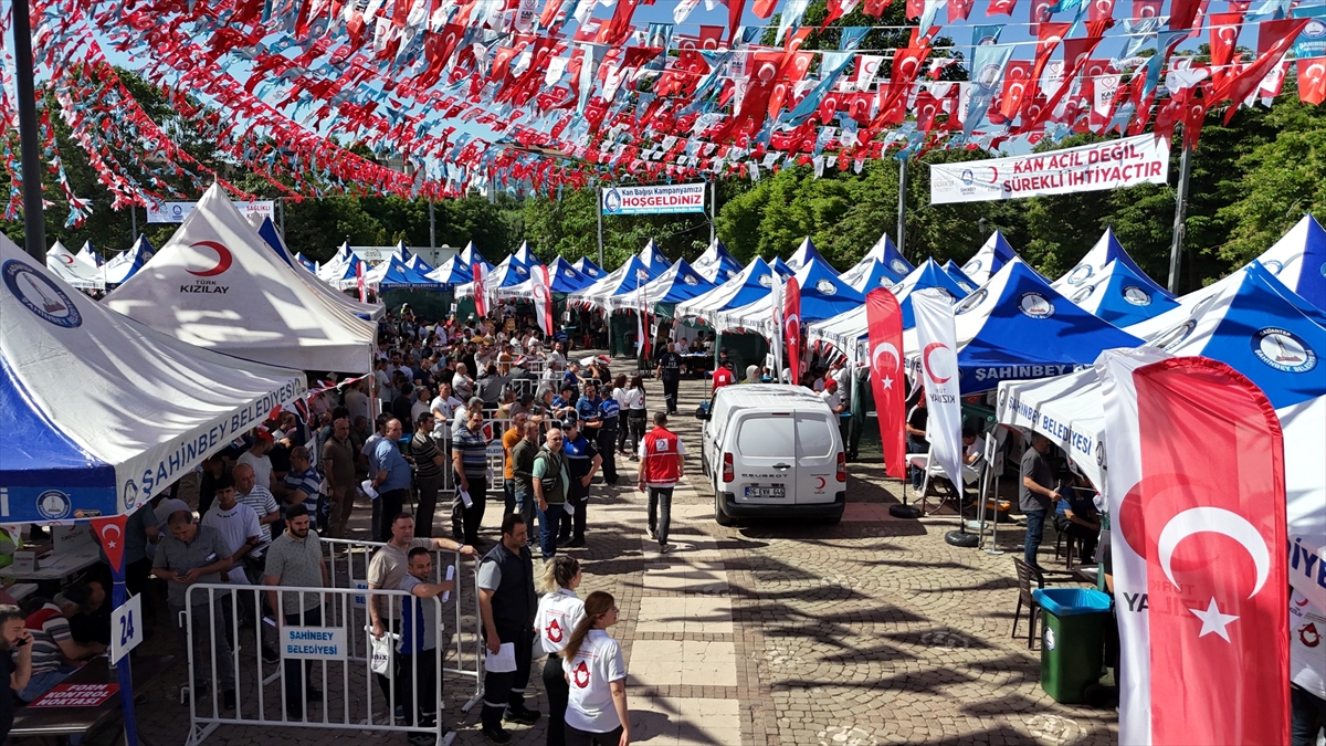 Gaziantep'te iki günde 13 bin 625 ünite kan bağışlandı