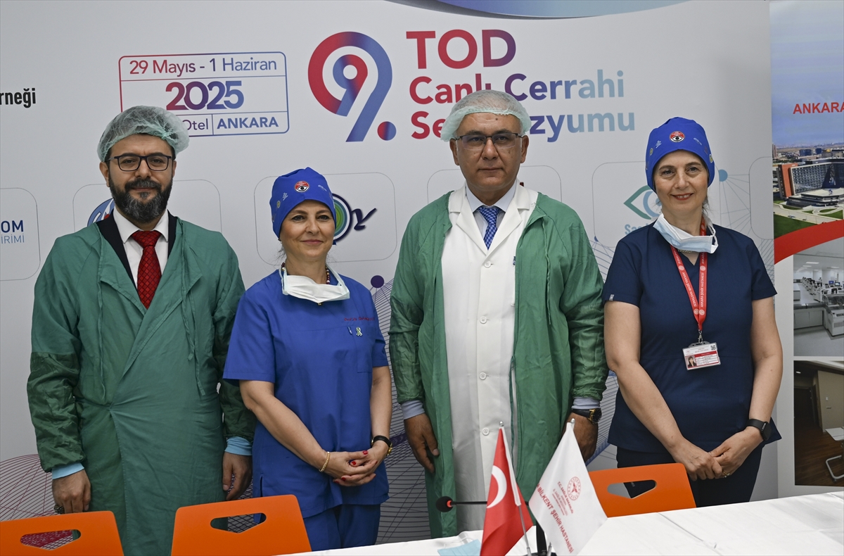 Göz hekimleri canlı yayında 70 göz ameliyatı yapacak