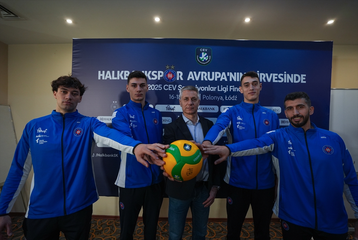 Halbank, CEV Şampiyonlar Ligi Dörtlü Final öncesinde basın toplantısı düzenledi
