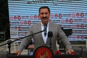 HATAY (AA) – Hatay Valisi Mustafa Masatlı ile eşi Esra