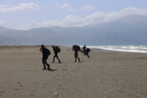 HATAY (AA) – Hatay'ın Samandağ ilçesindeki Mileyha Sulak Alanı'na kaçak