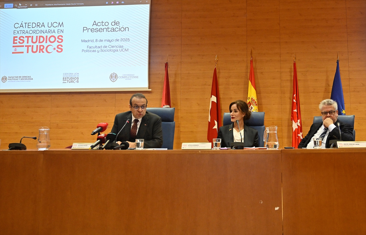 İspanya'nın Madrid Complutense Üniversitesinde Türkiye Çalışmaları Kürsüsü açıldı