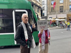 BASEL (AA) – İsviçre'nin Basel kentinde İsrail'in 2025 Eurovision Şarkı