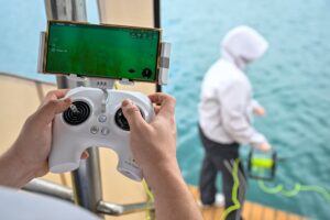 İSTANBUL (AA) – Beykoz açıklarındaki deniz çayırlarında izleme ve görüntüleme