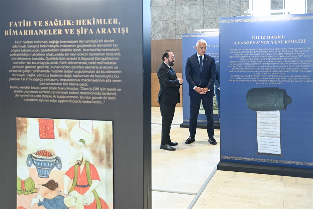 “İstanbul, Fetih ve Mekan” sergisi AKM'de açıldı