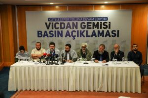 İSTANBUL (AA) – Mavi Marmara Özgürlük ve Dayanışma Derneği öncülüğündeki