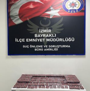 İZMİR (AA) – İzmir'in Bayraklı ilçesinde düzenlenen uyuşturucu operasyonlarında 5