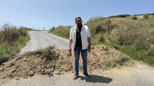 İZMİR (AA) – İzmir'in Tire ilçesinde bir kişi, mülkiyeti kendisine