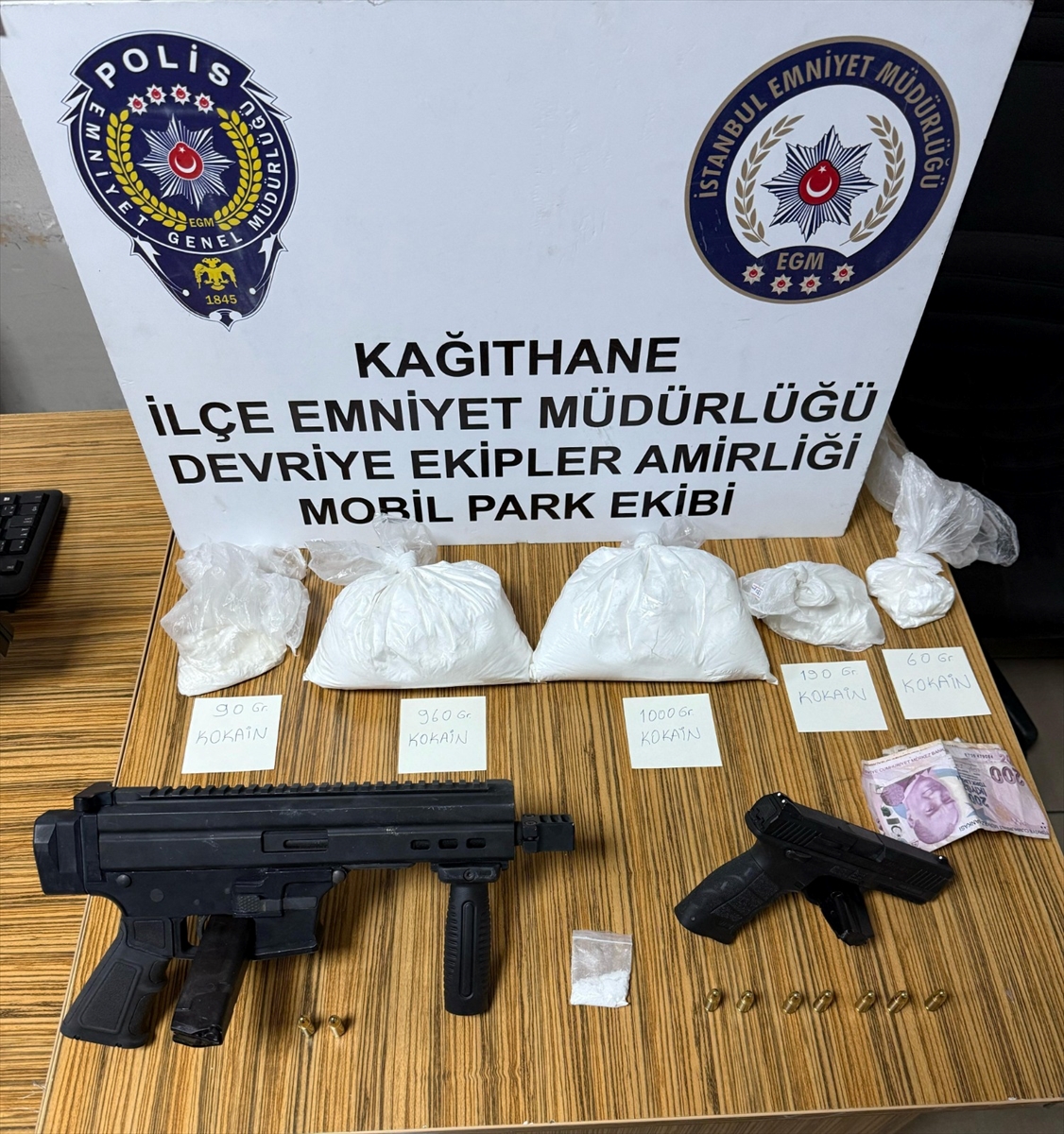 Kağıthane'de uyuşturucu ticareti yapan zanlı tutuklandı