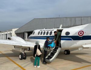 ANKARA (AA) – Kara Kuvvetleri Komutanlığına ait uçakla Isparta'dan alınan