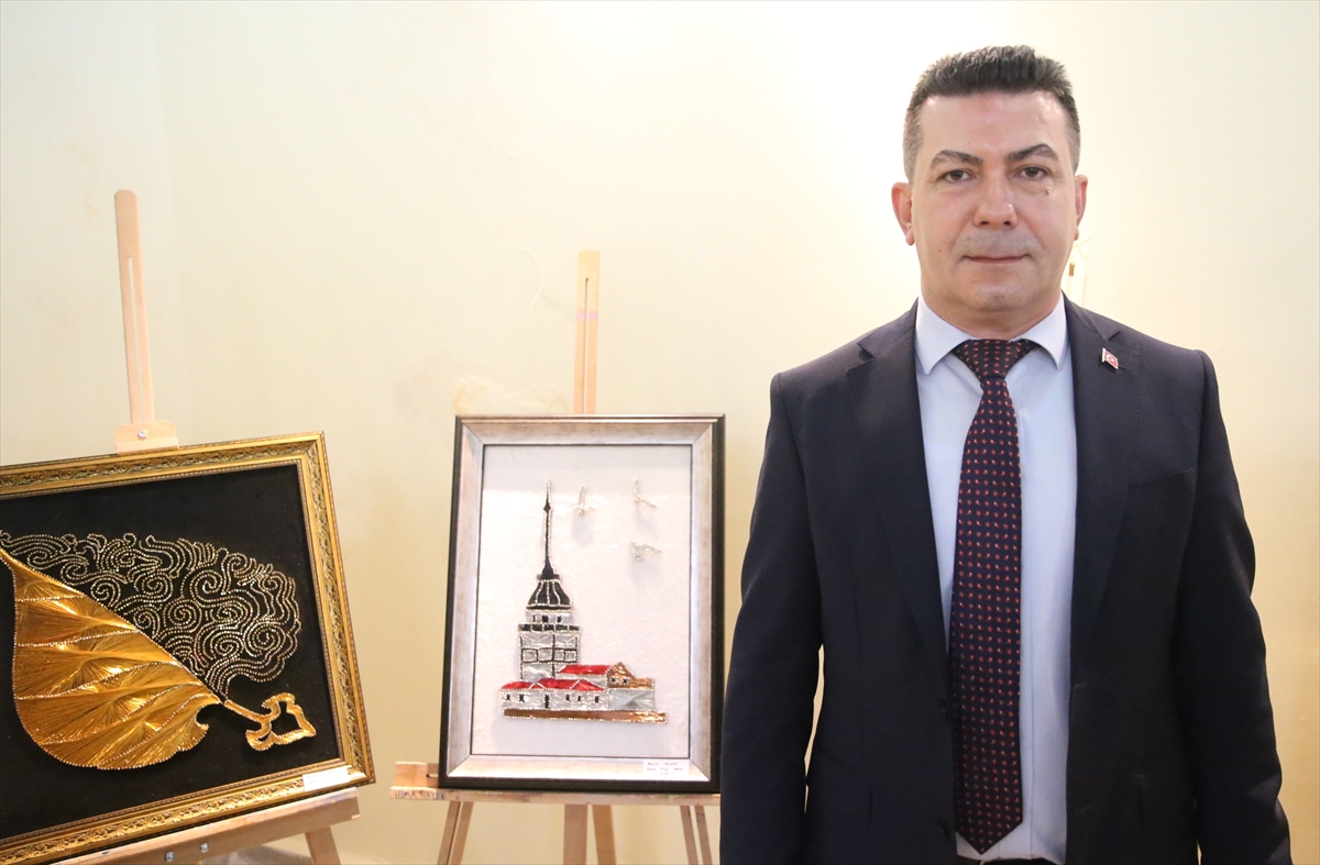 Kastamonu'da üniversite öğrencilerinin “Yurt İçinden Sanat” sergisi açıldı