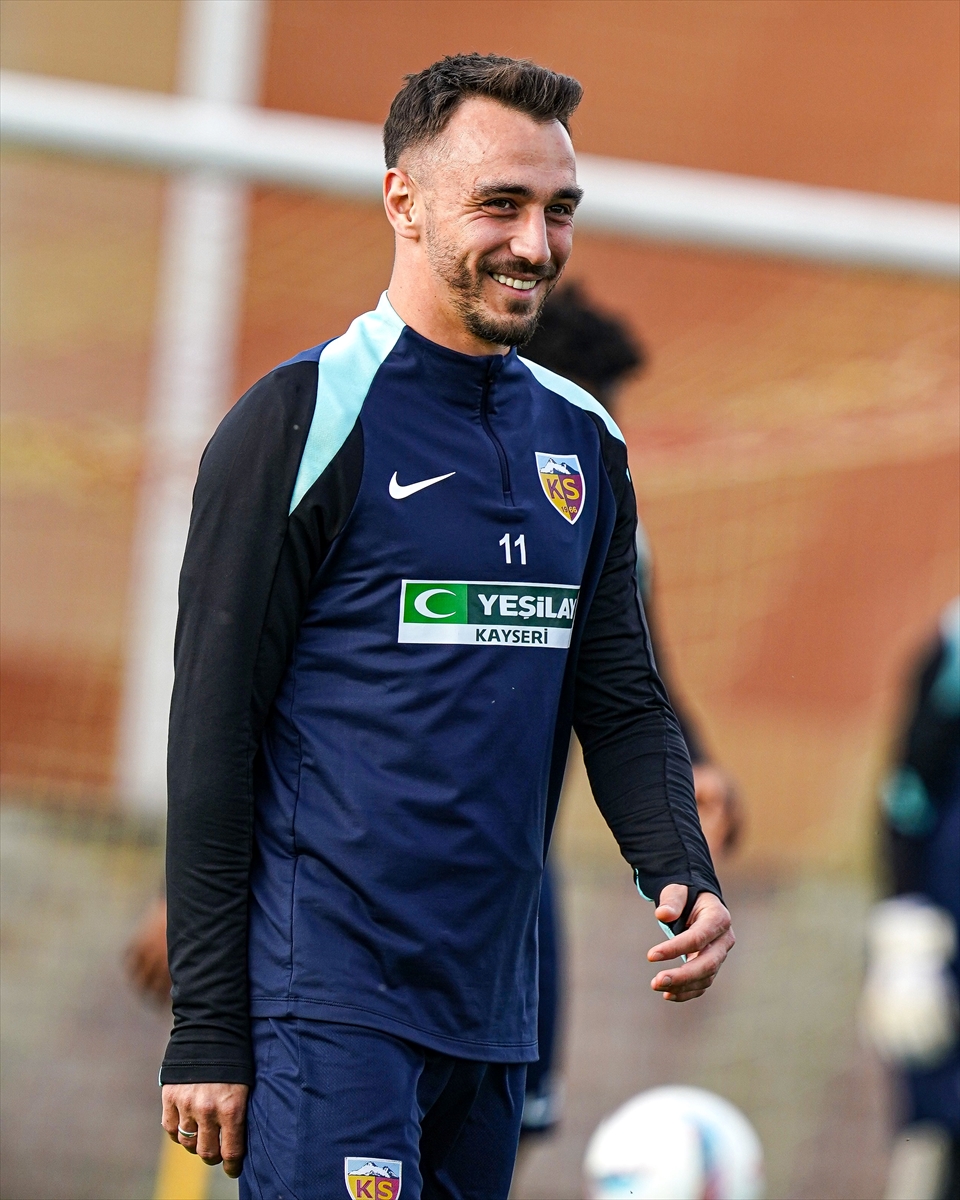 Kayserispor, Galatasaray maçının hazırlıklarına devam etti