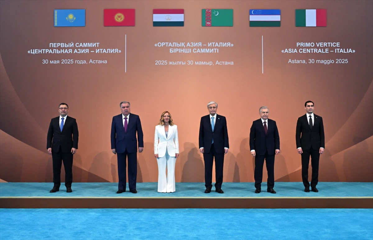 Kazakistan'da Birinci İtalya-Orta Asya Zirvesi gerçekleştirildi