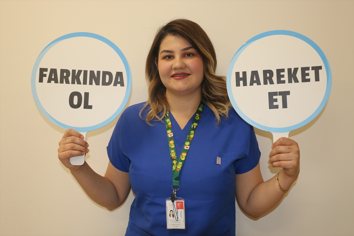 Kendi hastalığının hemşiresi oldu