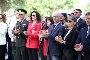 BİŞKEK (AA) – Türkiye'nin Bişkek Büyükelçiliği, 19 Mayıs Atatürk'ü Anma,