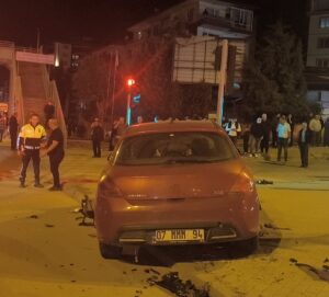 KIRIKKALE (AA) – Kırıkkale'de çaldığı 2 araçla kaçarken 7 araca