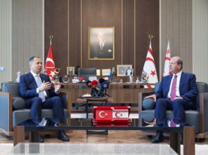 LEFKOŞA (AA) – Kuzey Kıbrıs Türk Cumhuriyeti (KKTC) Cumhurbaşkanı Ersin