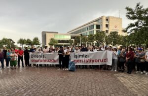ANTALYA (AA) – Antalya'da Konyaaltı Belediyesi tarafından işten çıkarılan 67