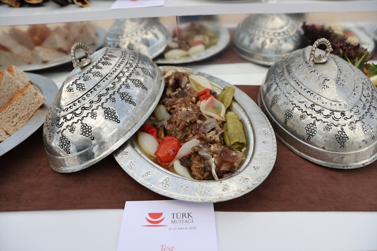 Mardin'in lezzetleri Türk Mutfağı Haftası'nda tanıtıldı