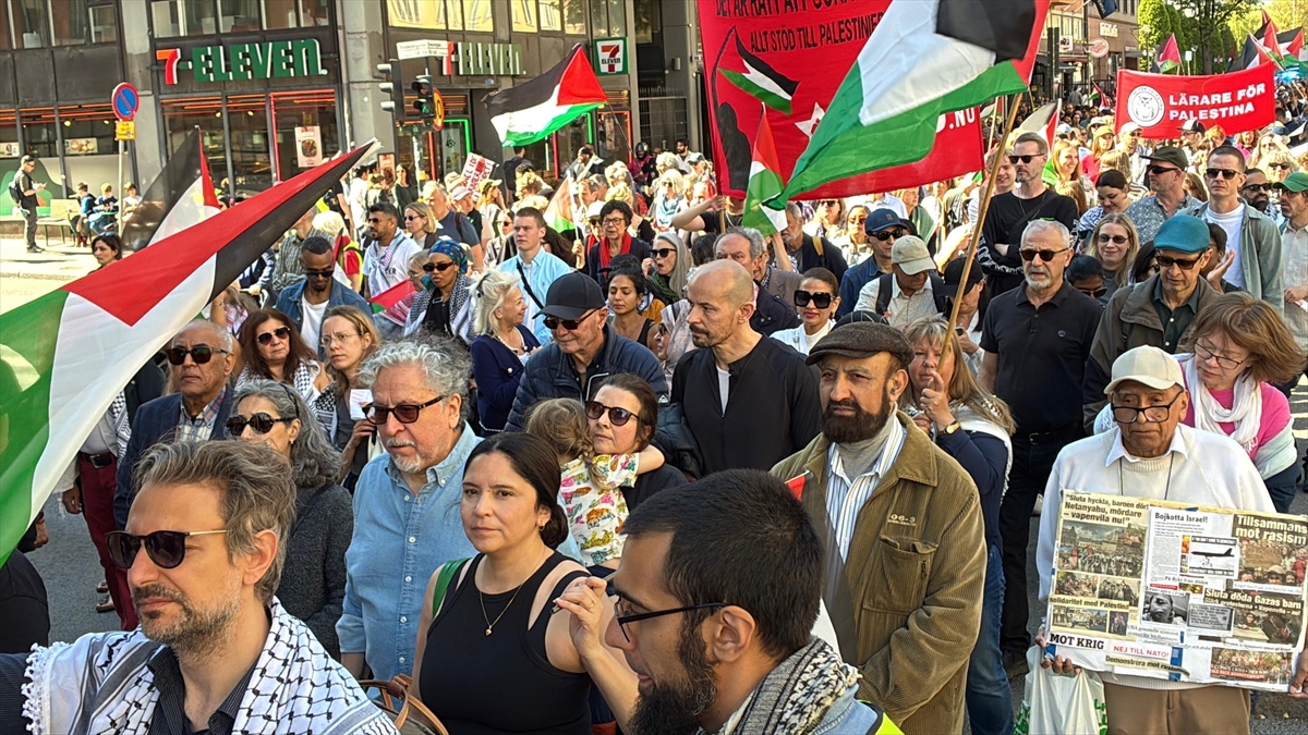 “Mavi Marmara” saldırısında hayatını kaybedenler Stockholm'de anıldı