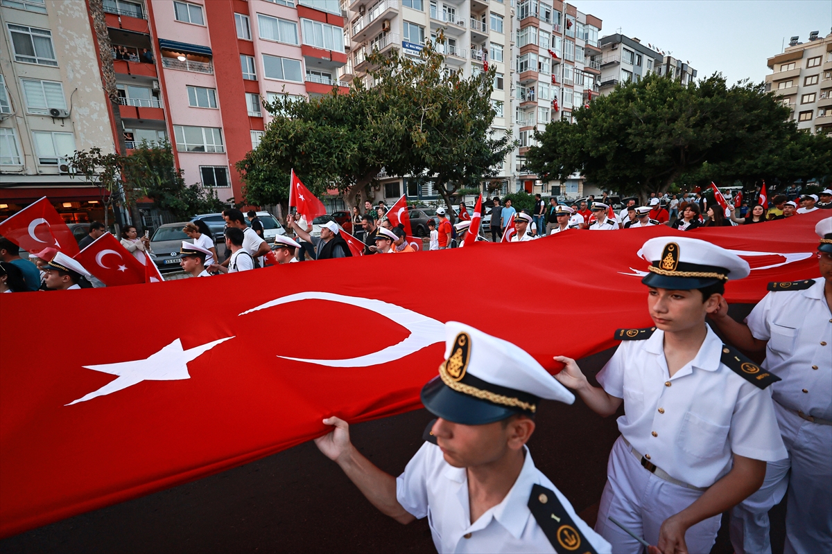 Hatay'da 19 Mayıs Atatürk'ü Anma, Gençlik ve Spor Bayramı kutlandı