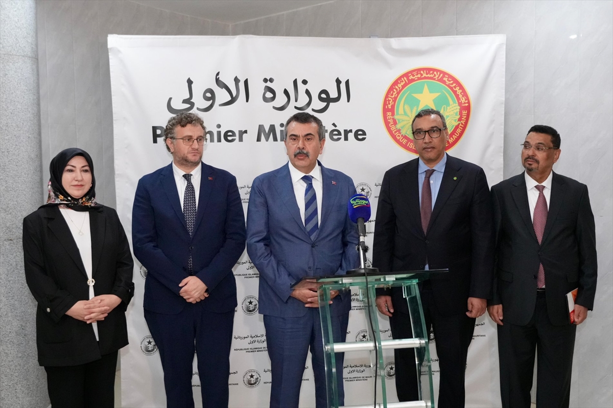 Milli Eğitim Bakanı Tekin, Moritanya Başbakanı Djay ile bir araya geldi