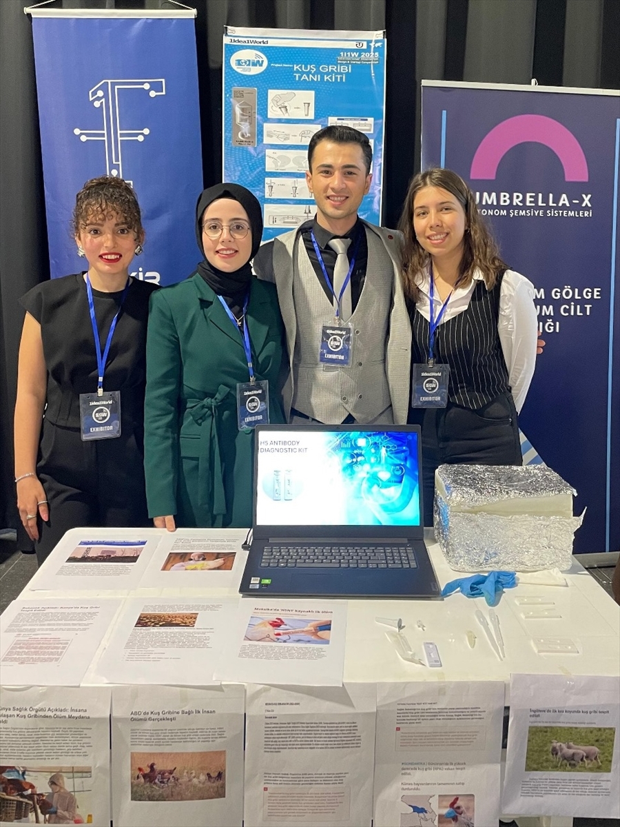 MSKÜ öğrencileri “Kuş Gribi Tanı Kiti” ile Türkiye birincisi oldu