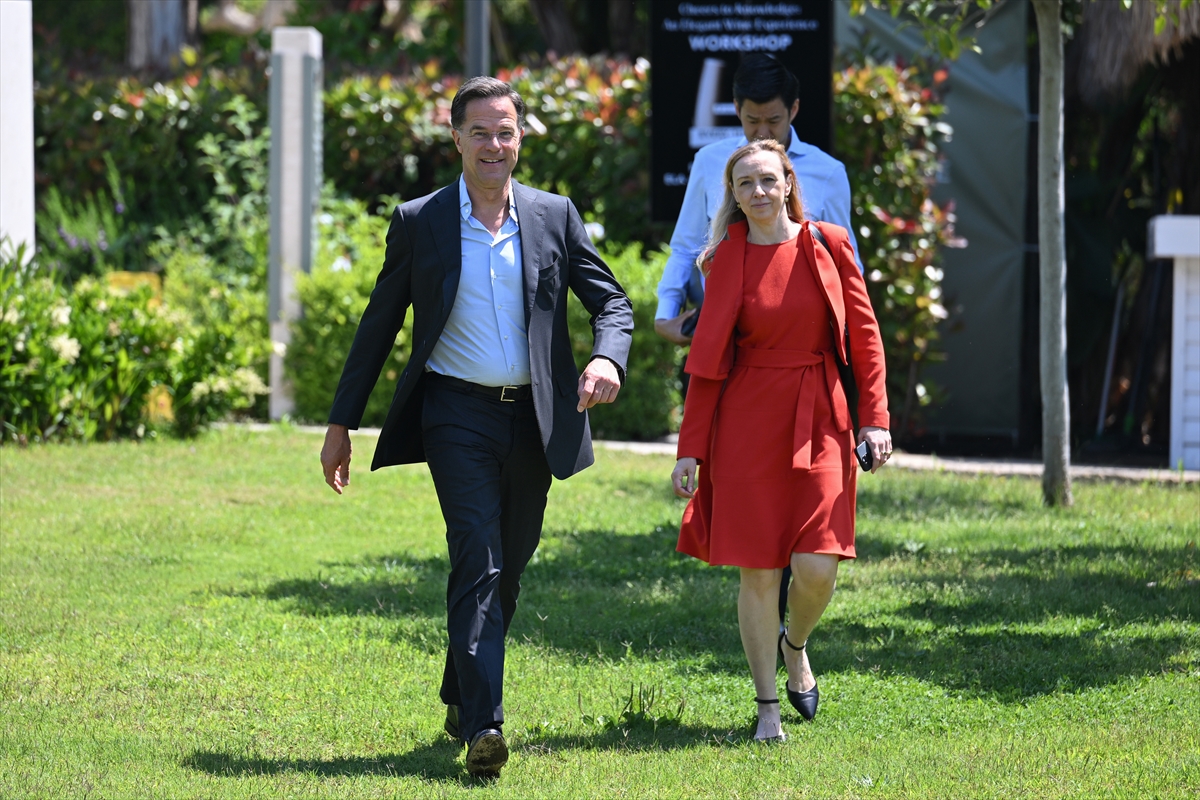 NATO Genel Sekreteri Rutte, Antalya'da AA'ya değerlendirmede bulundu: (1)