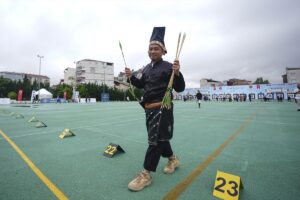 İSTANBUL (AA) – 13. Uluslararası Fetih Kupası Okçuluk Vakfı Tesisleri'nde