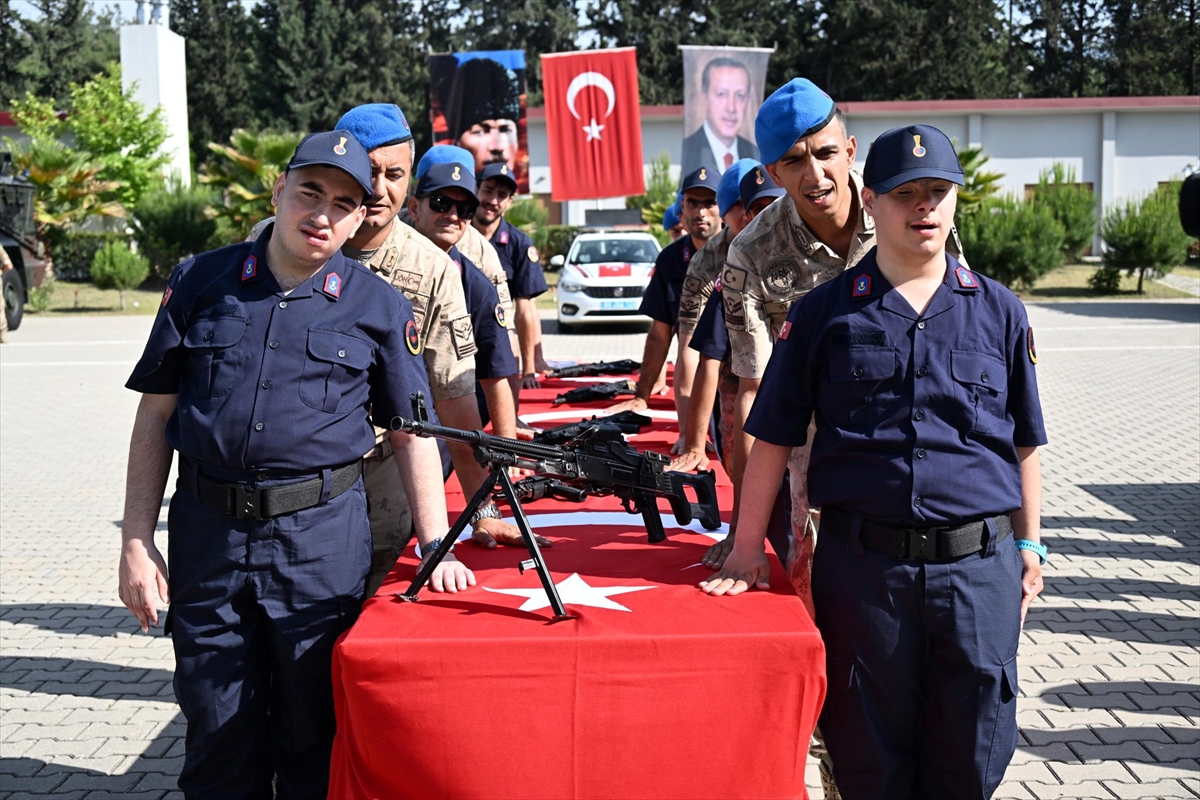 Osmaniye'de 26 engelli birey bir günlük askerlik sevinci yaşadı