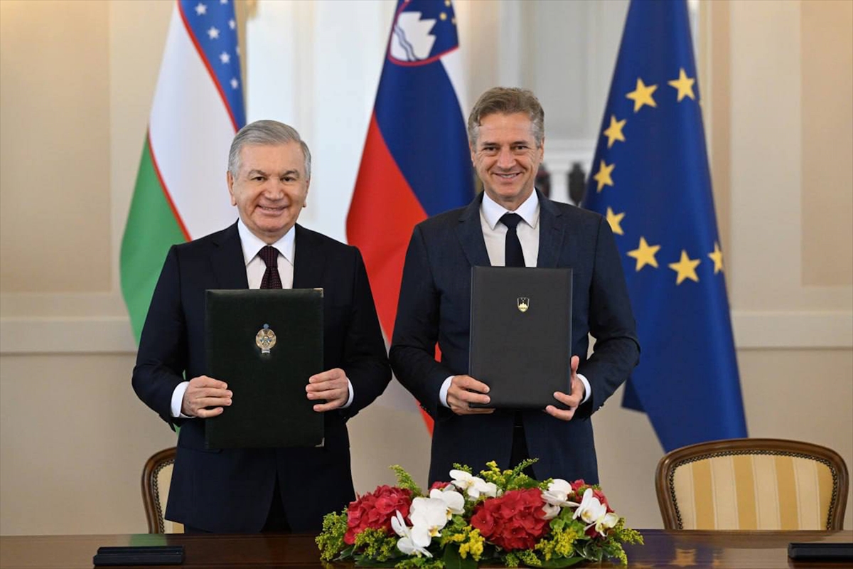 Özbekistan ve Slovenya ikili ilişkileri geliştirme kararı aldı