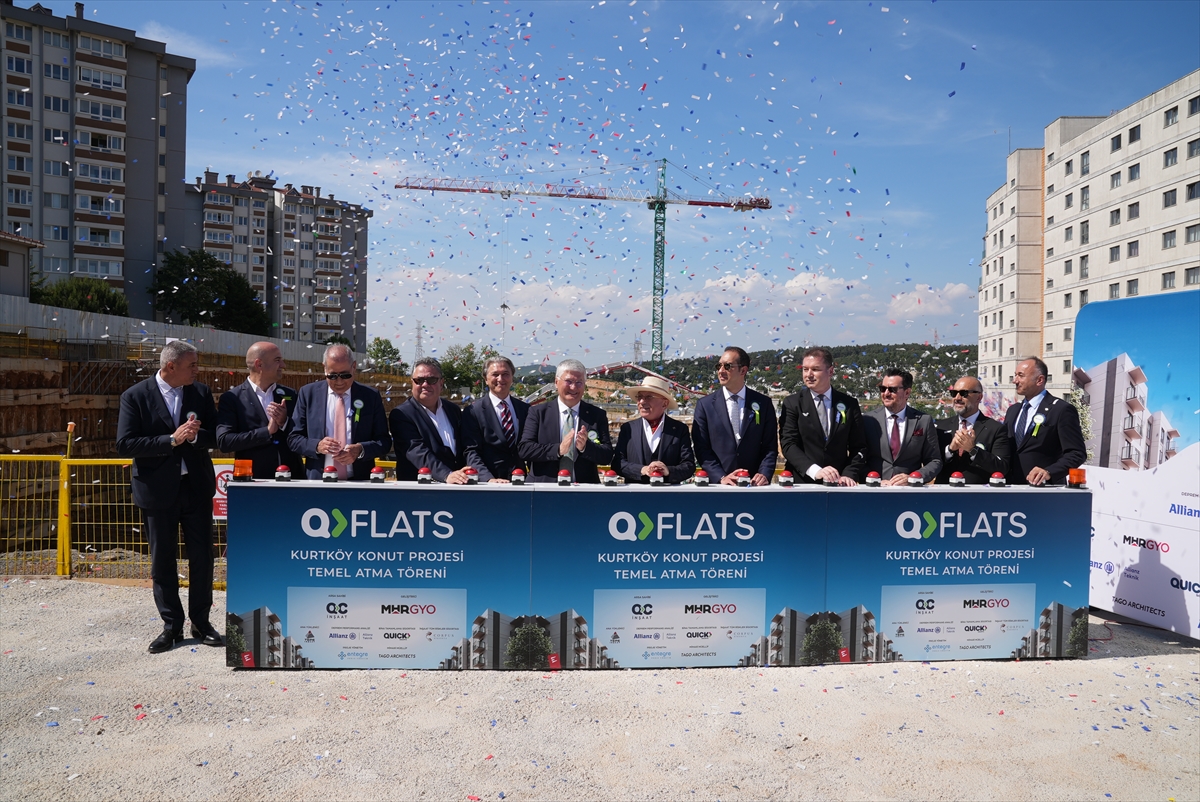 QFlats Projesi'nin temel atma töreni gerçekleştirildi