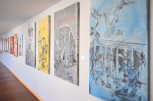 ANKARA (AA) – Ressam Emirhan Bıçakcı'nın "Atatürk Portreleri" sergisi, 19