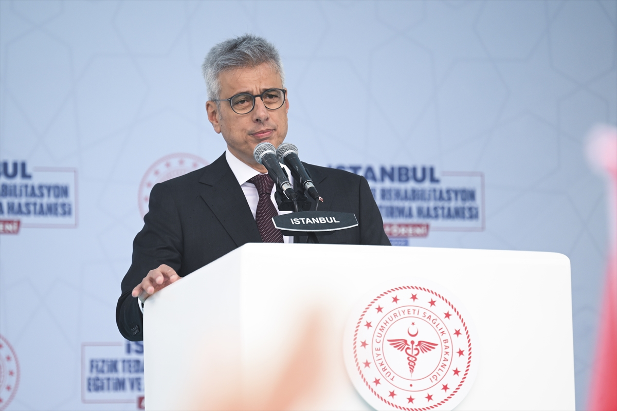 Bakan Memişoğlu, İstanbul Fizik Tedavi ve Rehabilitasyon Eğitim ve Araştırma Hastanesi'nin açılışında konuştu: