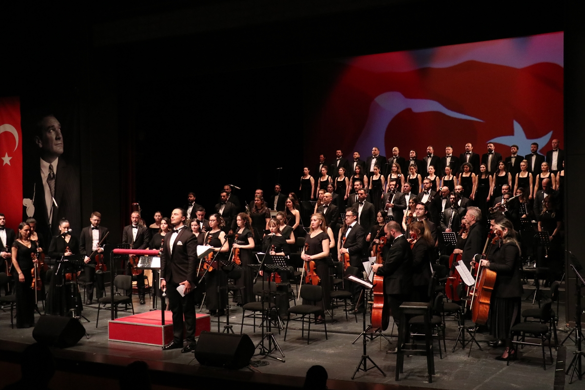 Samsun Devlet Opera ve Balesi, “Yankılı Tepeler” senfonik şiir dinletisini sahneledi