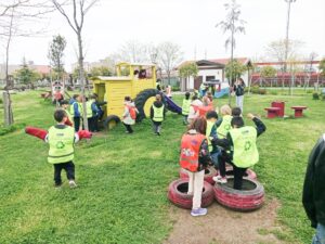 SAMSUN (AA) – Samsun'un Canik ilçesinde Sıfır Atık Köyü'ne gelen