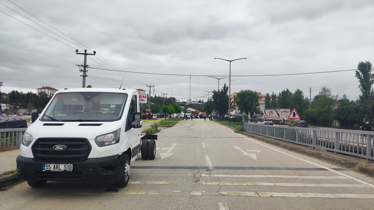 Samsun'da kamyonetin çarptığı 10 yaşındaki çocuk hayatını kaybetti