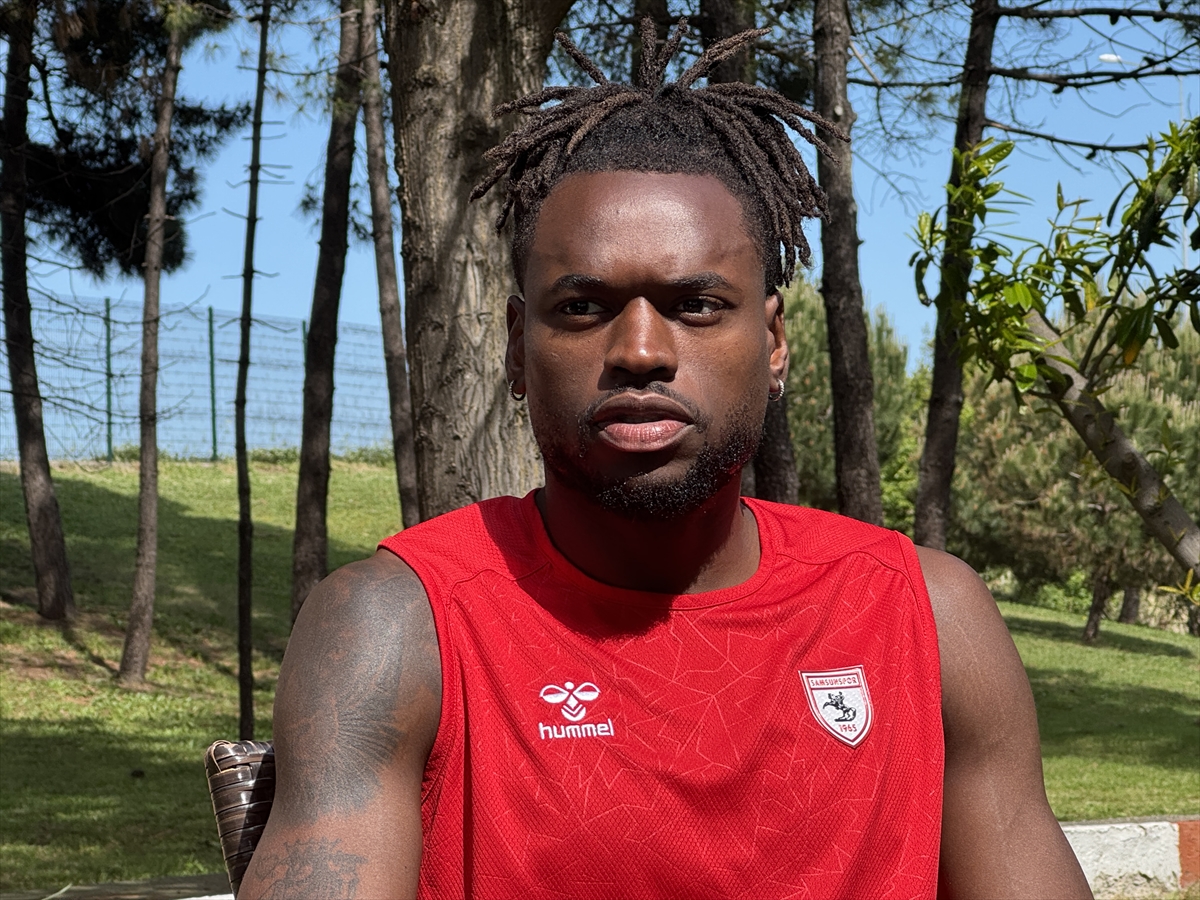 Samsunspor'un Belçikalı golcüsü Dimata'dan Trabzonspor maçı açıklaması: