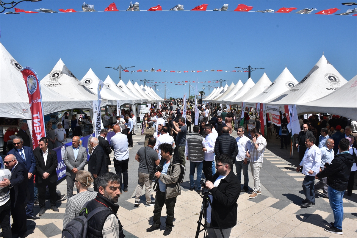 Samsun'un yöresel lezzetleri Türk Mutfağı Haftası'nda tanıtıldı