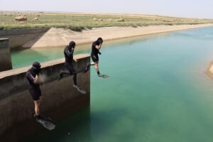 ŞANLIURFA (AA) – Şanlıurfa'nın Haliliye ilçesinde sulama kanalında akıntıya kapılan