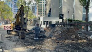 İSTANBUL (AA) – ​​​Sarıyer'de bir inşaatın istinat duvarının yıkılması sonucu