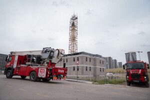 ANKARA (AA) – Ankara'nın Sincan ilçesinde yapımı devam eden cami