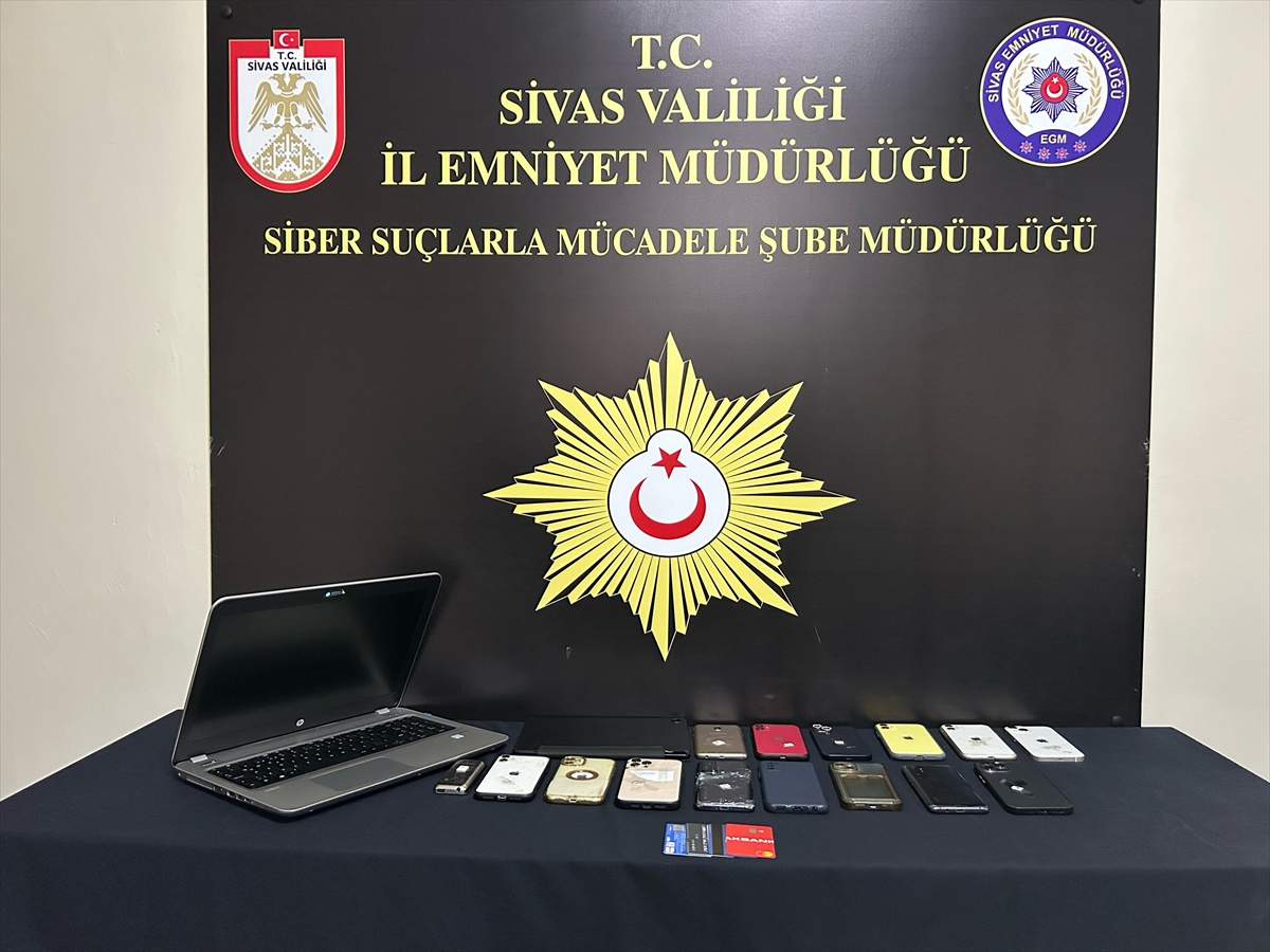 Sivas merkezli yasa dışı bahis ve şans oyunları operasyonunda yakalanan 7 şüpheli tutuklandı