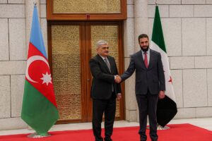 ŞAM (AA) – Suriye Cumhurbaşkanı Ahmed Şara, başkent Şam'a gelen