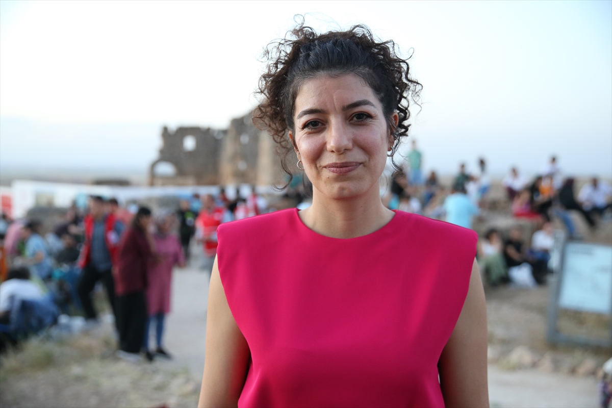 Tarihi Zerzevan Kalesi'nde “Yıldızlar Altında Bilim ve Sanat” etkinliği düzenlendi